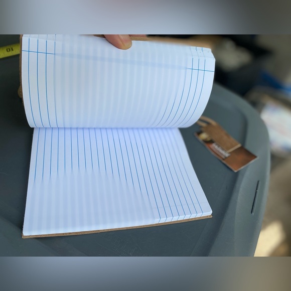 Leather Bound Journal Writing Notebook Handmade in Honduras by Lazurus Artisan - Picture 9 of 9